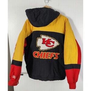 Vintage Mirage Kansas City Chiefs NFL Stadium Parka Mens Large Jacket (Read)